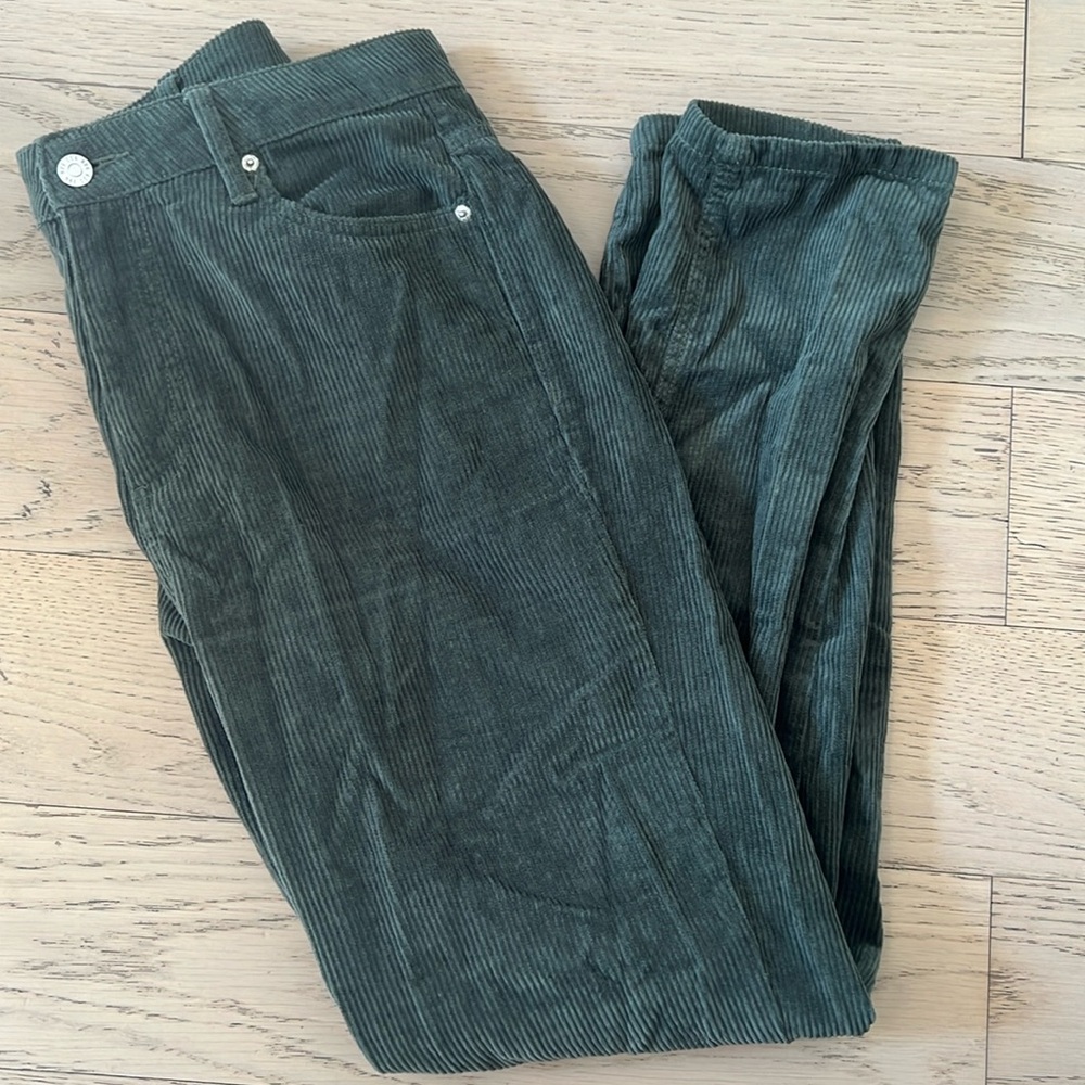 Green BDG Corduroy Pants
